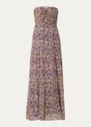 ba&sh Lorie maxi halterjurk met print