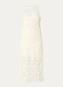 Fabienne Chapot Francis midi jurk met broderie