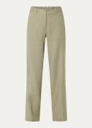 Selected Femme Tania-Rita high waist loose fit pantalon in linnenblend