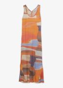 Reiss Layla midi jurk met print