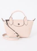 Longchamp Le Pliage Xtra handtas XS van leer