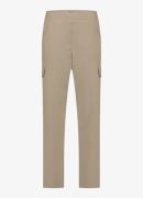 Studio Anneloes Mexie high waist straight fit cargobroek met steekzakk...