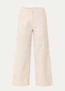 alchemist Maple high waist loose fit cropped chino met steekzakken