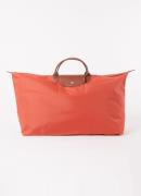 Longchamp Le Pliage Original reistas XL met leren details