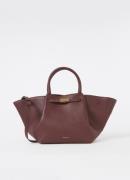 DeMellier The Midi New York handtas van leer