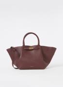DeMellier The Midi New York handtas van leer