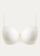 Marie Jo Tom strapless bh met broderie applicatie