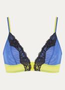 Sarda Bremer bralette van mesh met kant