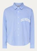 Cole Buxton Regular fit overhemd met ruitdessin en logo
