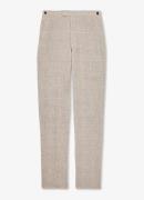 Reiss Ashton tapered fit pantalon van linnen