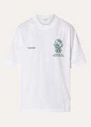 Carhartt WIP Harttronix T-shirt van biologisch katoen met logo- en bac...