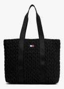 Tommy Hilfiger Tote handtas met quilt patroon en logo