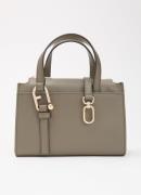 FURLA Nuvola Mini Boston handtas van kalfsleer met afneembare schouder...