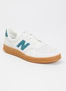 New Balance T500 sneaker met suède details