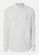 Gant Regular fit overhemd met logo en borstzak