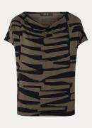 OPUS Sapaya T-shirt met print