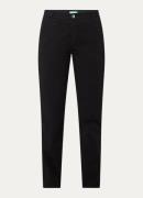 Benetton High waist slim fit chino met steekzakken