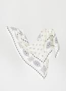 MaxMara Siam sjaal met print 65 x 65 cm