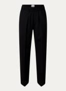 Isabel Marant Loretta high waist straight fit pantalon van wol