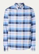Gant Regular fit overhemd met ruitdessin en borstzak