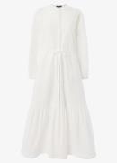 Whistles Midi blousejurk van broderie met volant