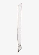 Prada Skinny sjaal van zijde met logoprint 85 x 6 cm