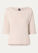 BOSS Ottoman pyjamatop met structuur