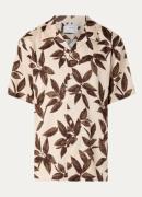Selected Homme Regnoa regular fit overhemd in linnenblend