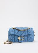 Coach Tabby 20 schoudertas van denim met quilt patroon