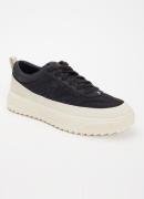 Moncler Monpulse sneaker met suède details