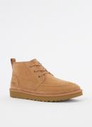 UGG Neumel veterschoen van suède met wol
