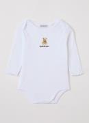 Burberry Annie romper met logo