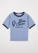 BOBO CHOSES Go Bobo T-shirt met logoprint