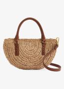 Reiss Eden handtas van raffia