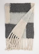 Ganni Grofgebreide sjaal in wolblend