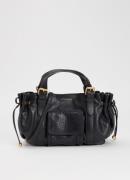Gerard Darel 18H handtas van leer met afneembare schouderriem