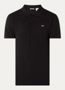 Levi's Regular fit polo van piqué katoen met logo