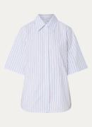 Selected Ellen blouse met streepprint