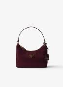 Prada Re-Edition 2005 Re-Nylon Mini handtas met leren details