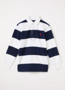 Ralph Lauren Polo met streepprint en logoborduring