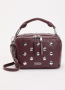 Essentiel Antwerp Imona handtas van lamsleer met studs