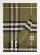 Burberry Sjaal van kasjmier met ruitdessin en franjes 170 x 30 cm