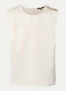 NIKKIE Lodi mouwloze top met logo