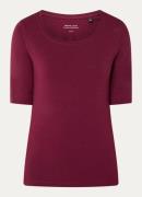 OPUS Serta top met ronde hals