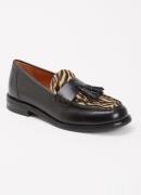 Vagabond Shoemakers Linn loafer van leer met print