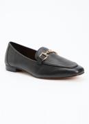Dune London Grained loafer met horsebit