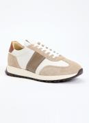 Nubikk Glen Hendrix sneaker van leer met suède details