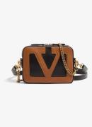 Valentino Garavani Crossbodytas van lamsleer