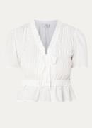 Rails Portia tuniek in lyocellblend met smockwerk