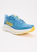 HOKA Clifton 10 sneaker met gebreid bovenwerk en logo